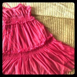 Pink tulle dress